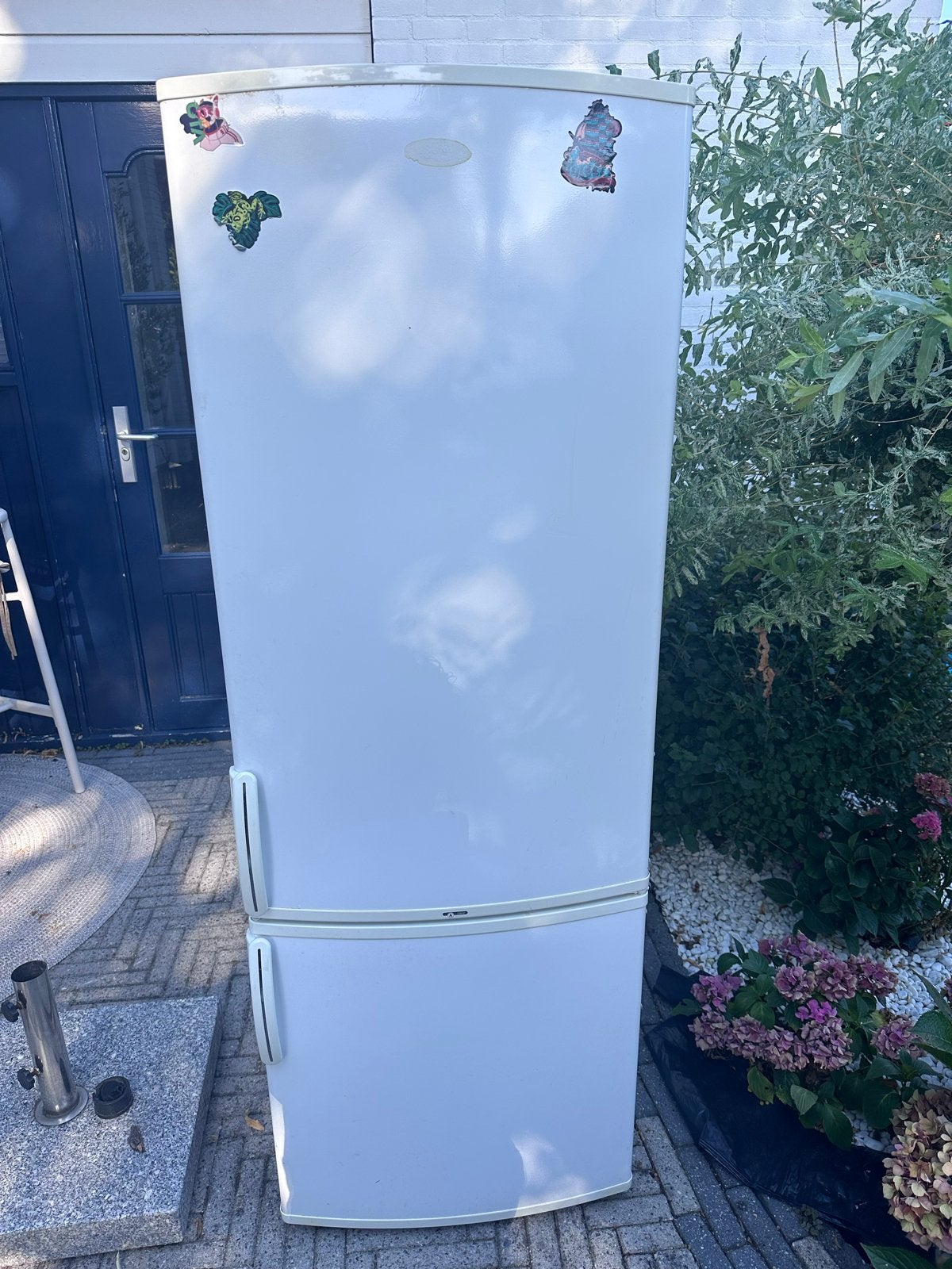Goed werkende koelkast met 2 vrieslades, Witgoed en Apparatuur, Ophalen, Gebruikt, 200 liter of meer, Met aparte vriezer