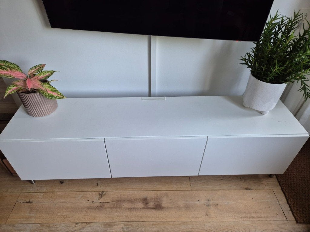 IKEA Besta TV Meubel, Ophalen, Gebruikt, 150 tot 200 cm, Minder dan 100 cm