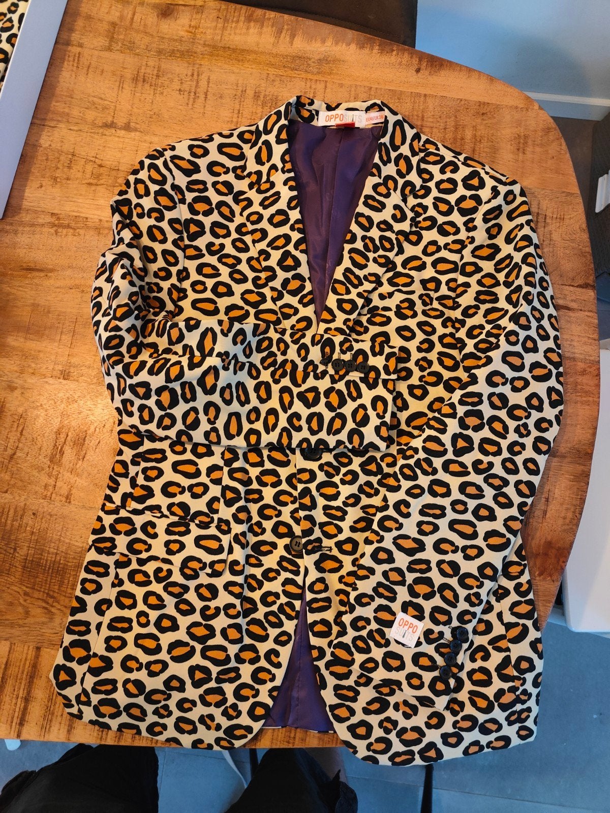 OppoSuits Panterprint Pak - The Jag 2-delig, Ophalen of Verzenden, Zo goed als nieuw, OppoSuits, Meerkleurig
