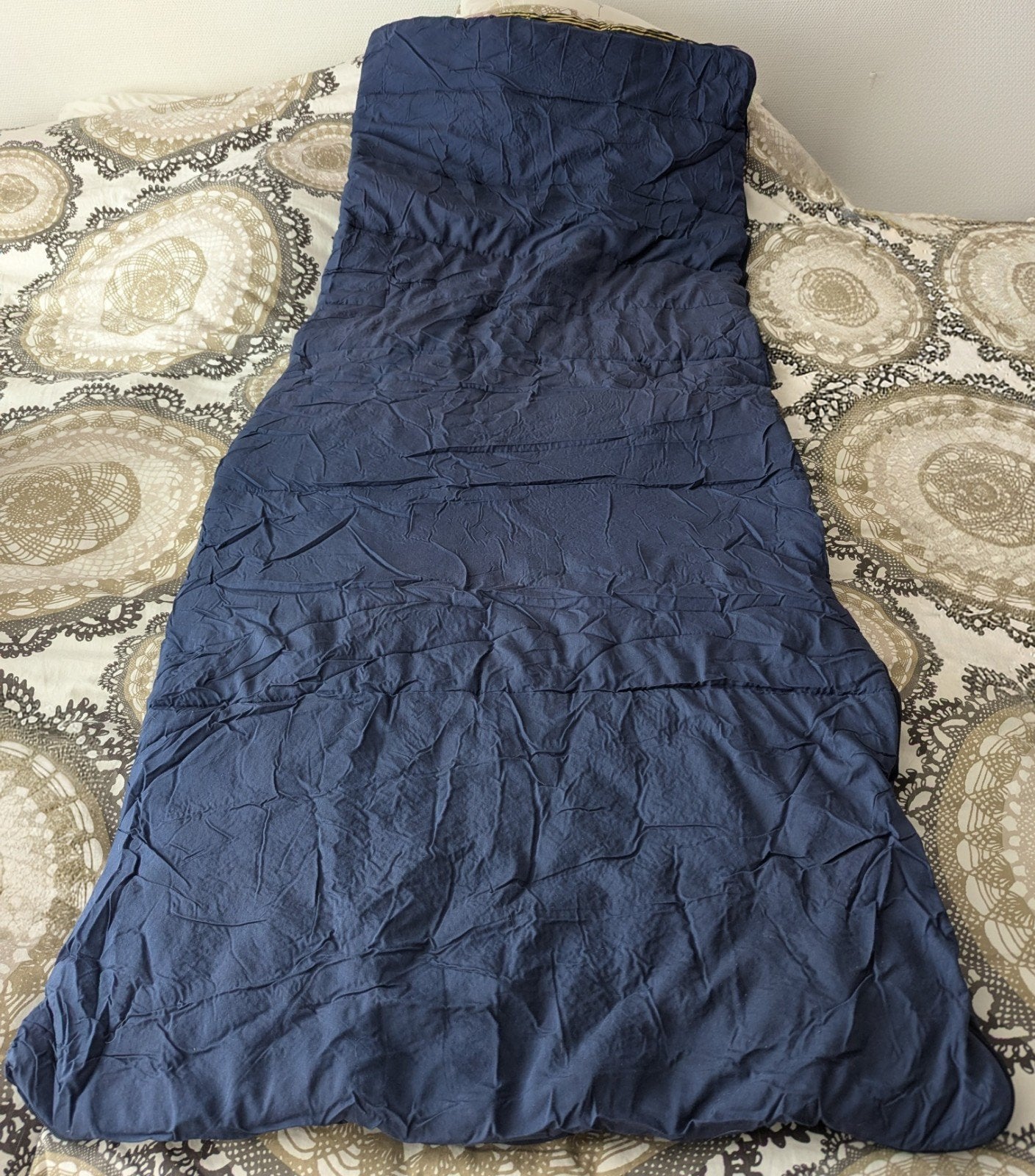 Nomad polarsoft slaapzak voor volwassene ca 195 x 74 cm, Caravans en Kamperen, Slaapzakken, Ophalen of Verzenden, Gebruikt