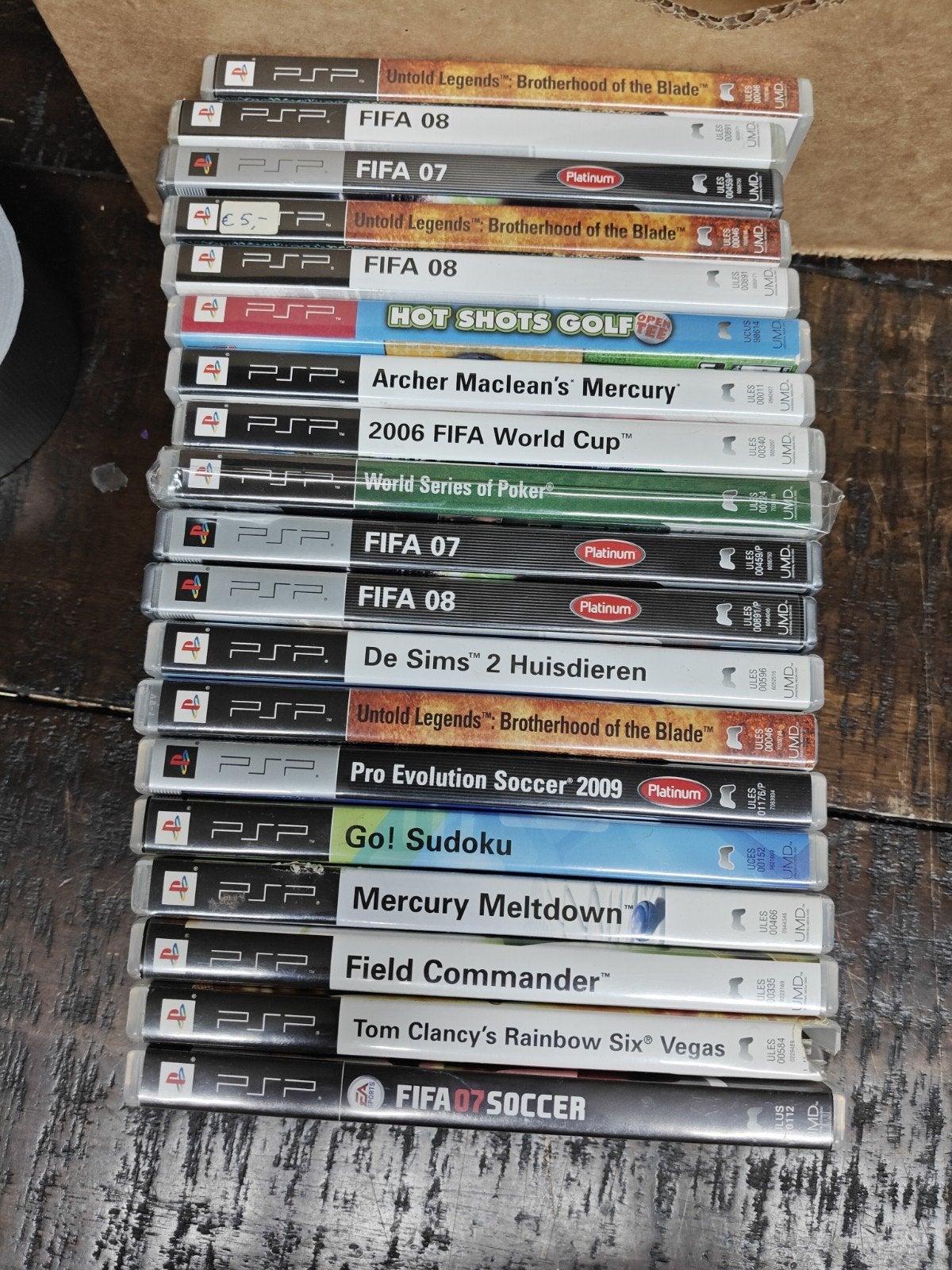 PARTIJ 19 PSP games, Spelcomputers en Games, Games | Sony PlayStation Portable, Gebruikt, Ophalen of Verzenden, Sony Interactive Entertainment Europe Ltd, 10 Great Marlborough Street, London, W1F 7LP, United Kingdom