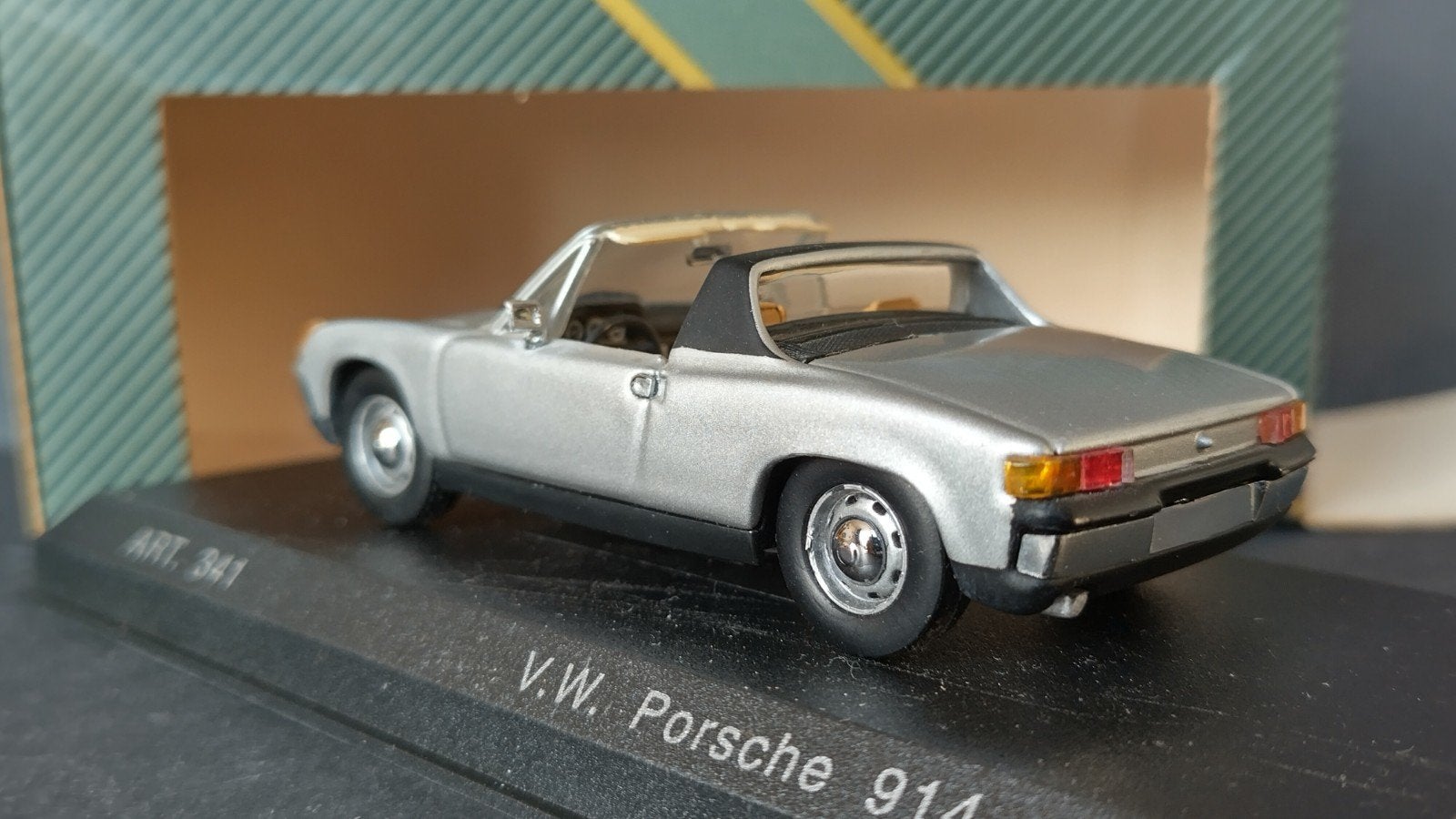 Porsche 914 4 1:43 Detailcars Pol, Auto, Verzenden, ., Zo goed als nieuw