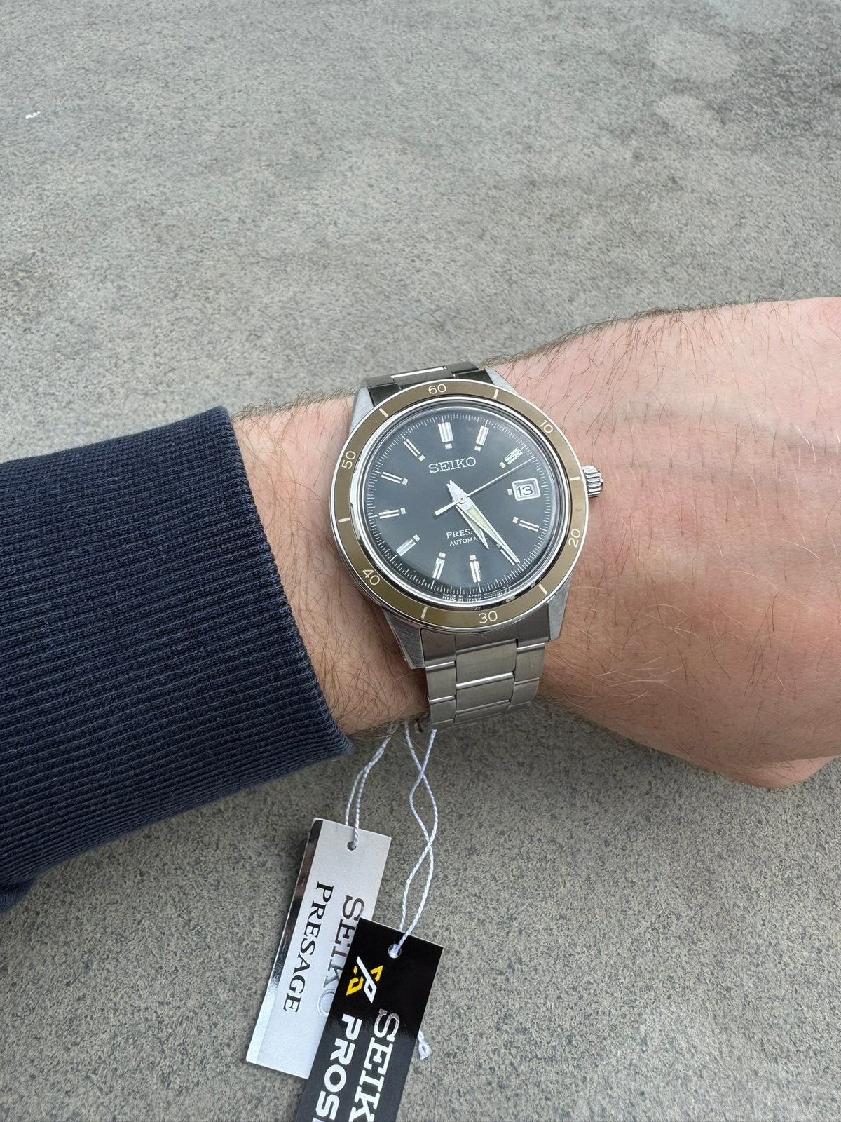 Seiko Presage Automatic, Staal, Polshorloge, Nieuw, Ophalen of Verzenden