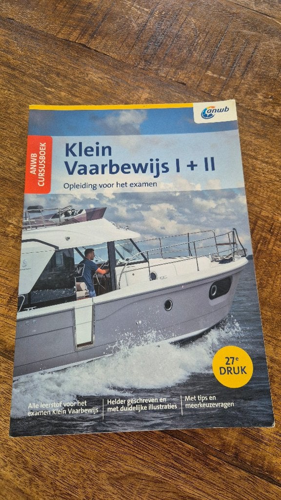 Theorieboek klein vaarbewijs 1 en 2, Ophalen, Alpha, Gelezen, Niet van toepassing