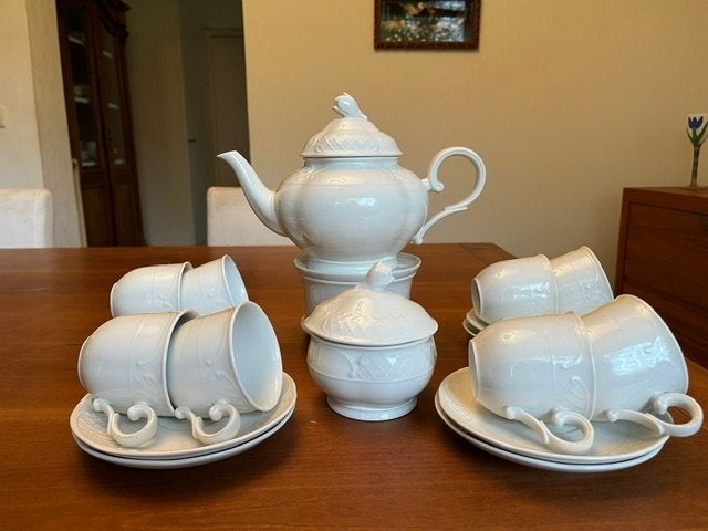 theeset Villeroy en Boch Redoute Weiss, Ophalen, Gebruikt, Klassiek, Villeroy & Boch