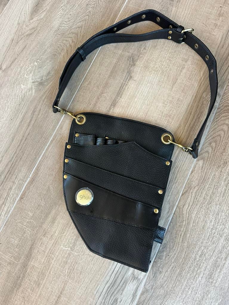 Scharenholster / kapperstasje / heuptas kapper, Ophalen of Verzenden, Zo goed als nieuw, Zwart, Overige typen