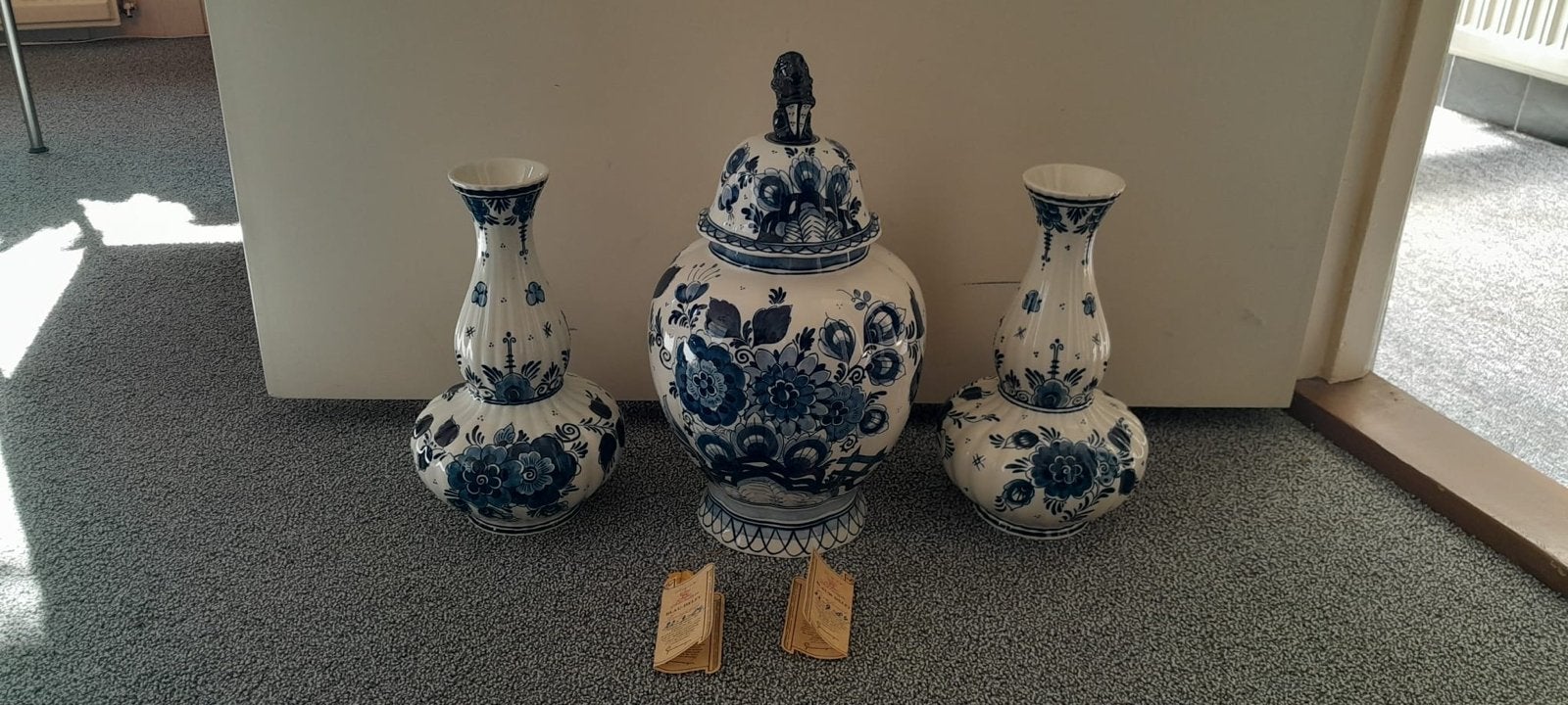 Prachtig Delfts Blauw kaststel kastel set Royal Goedewaagen, Ophalen of Verzenden