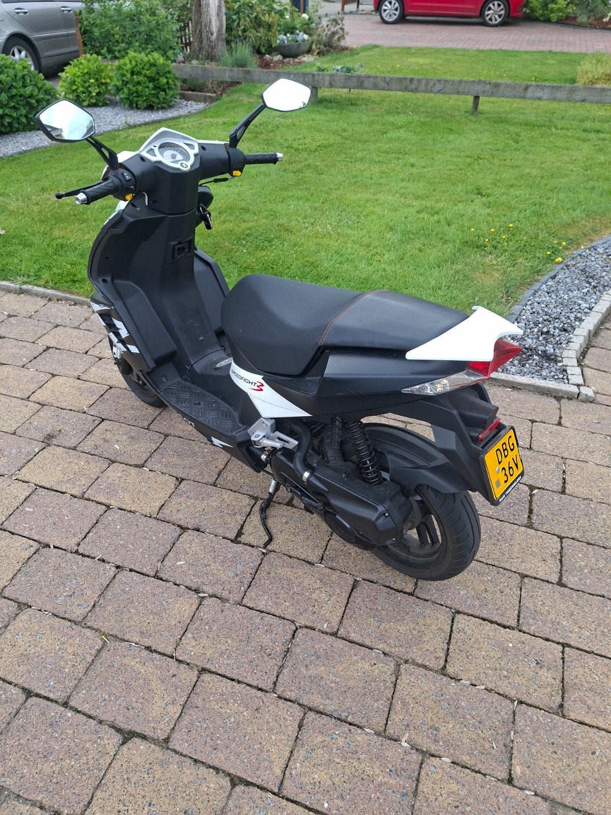 Peugeot Speedfight - Net onderhoud & nieuw display, Ophalen