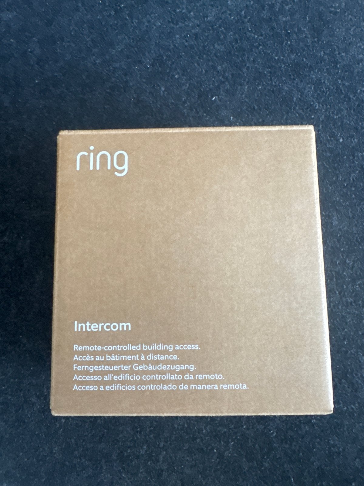 Ring Intercom - Werkt perfect als nieuw, Ophalen of Verzenden, Zo goed als nieuw