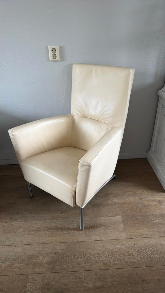 Label Foxxy fauteuil, Huis en Inrichting, Ophalen, Zo goed als nieuw, 75 tot 100 cm, 50 tot 75 cm