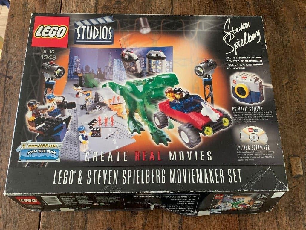 Lege doos - Lego Studio 1349 Steven Spielberg Moviemaker Set, Gebruikt, Overige thema's, Lego, Overige typen