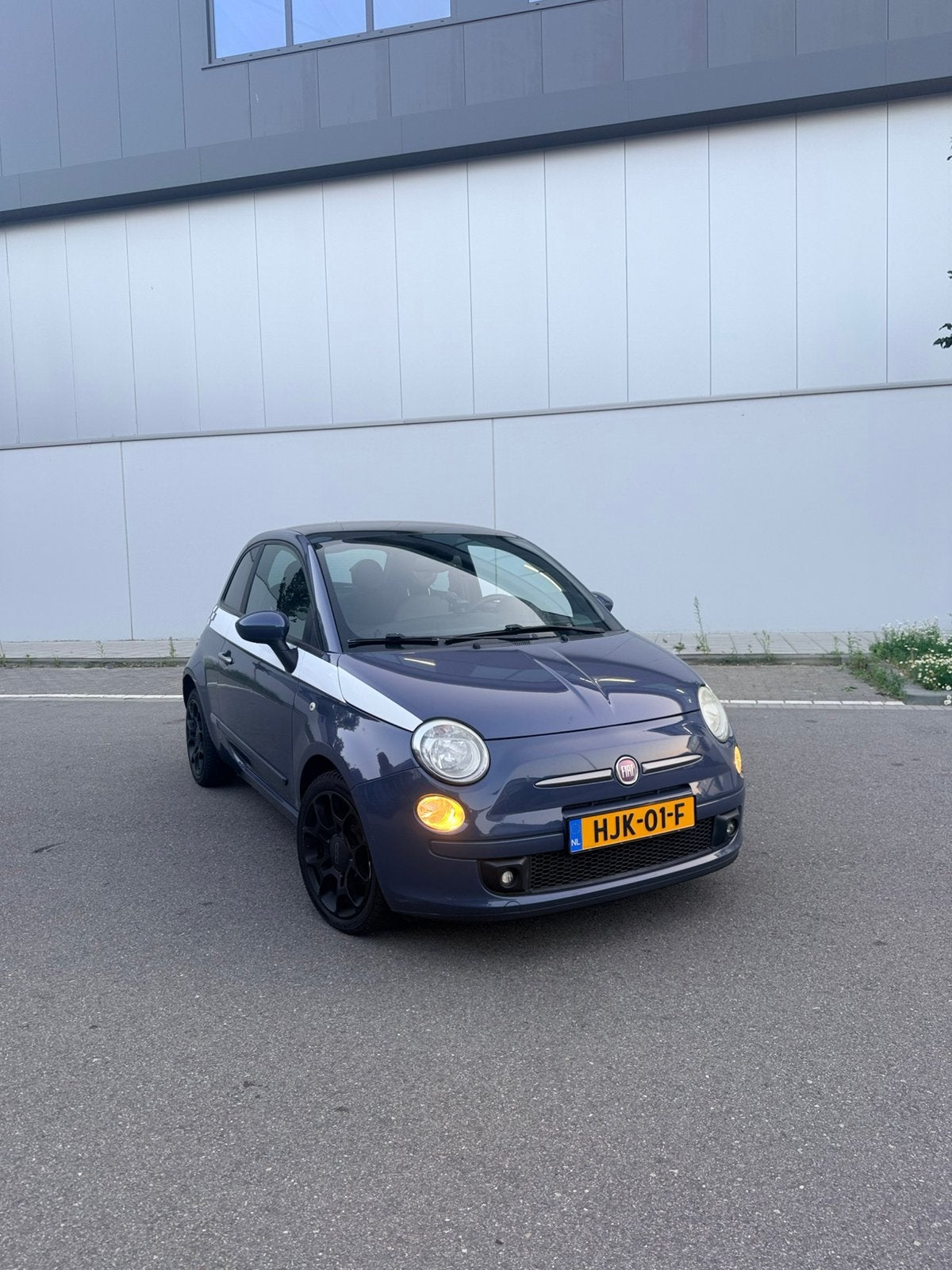Fiat 500 0.9 85pk Twinair Turbo 2012 Blauw, Auto's, Fiat, Voorwielaandrijving, 905 kg, Bedrijf, Handgeschakeld