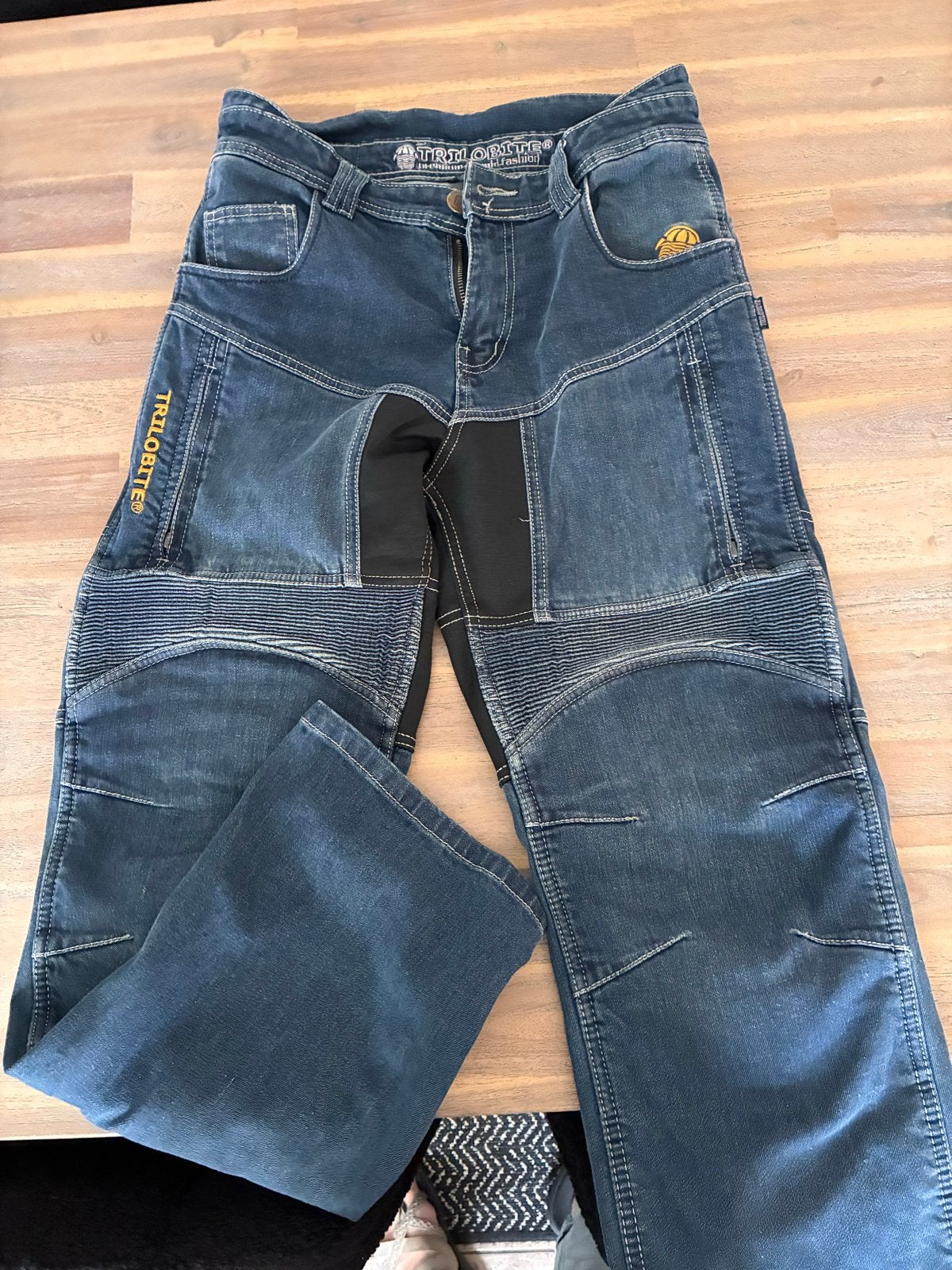 Trilobite Motorjeans - Maat W30 L30 - Zo goed als nieuw, Ophalen of Verzenden, Zo goed als nieuw, Blauw, W32 (confectie 46) of kleiner