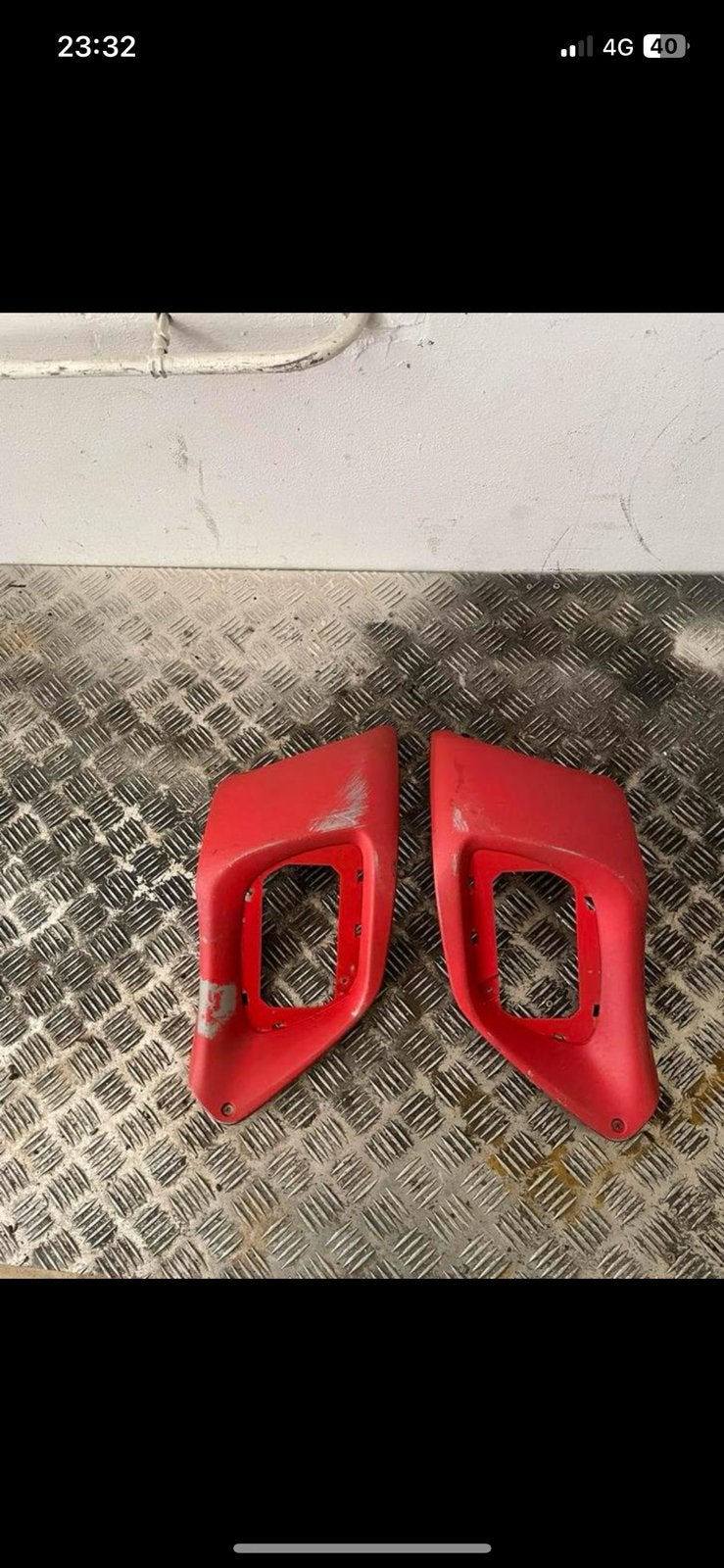 gilera runner radiateur kappen, Ophalen