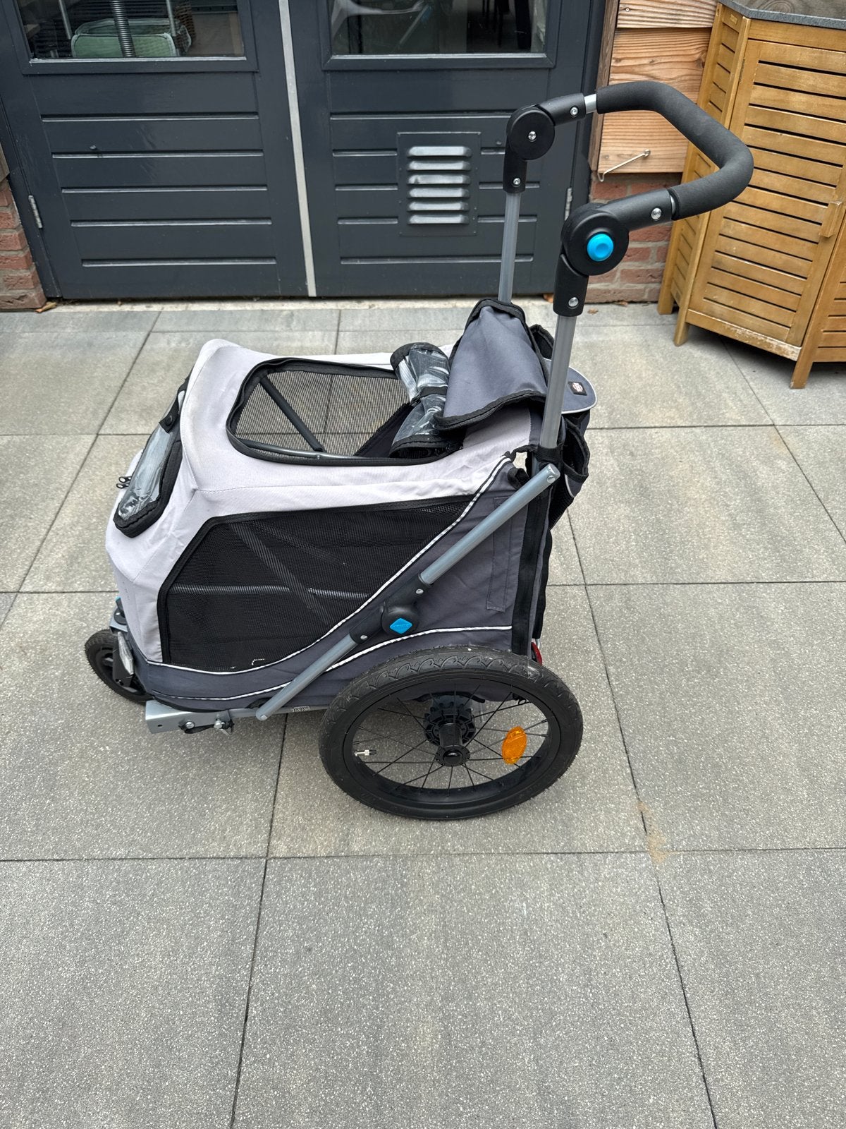 Trixie honden fiets en loopkar, Ophalen