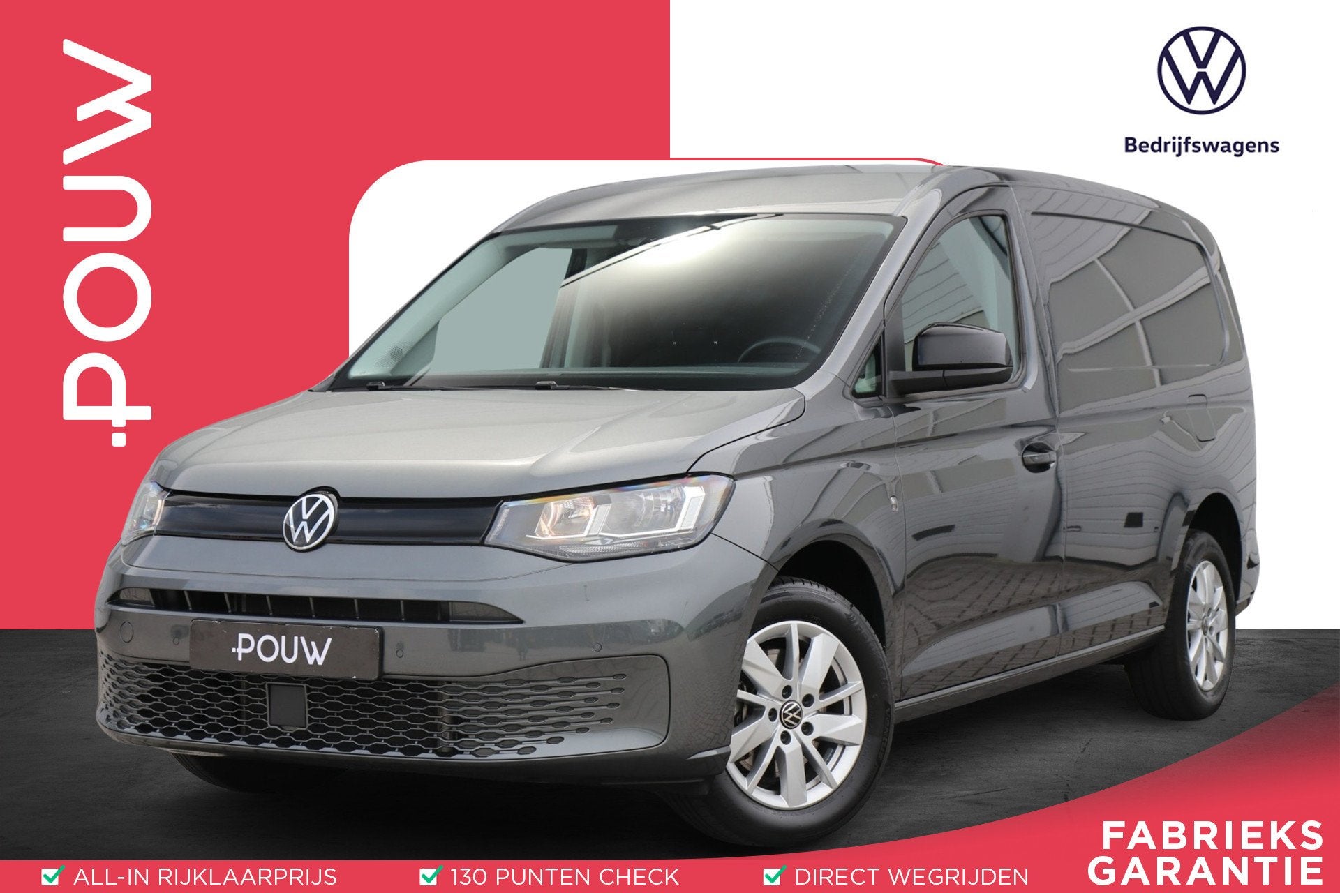 Volkswagen Caddy Cargo Maxi 2.0 TDI 122pk DSG | App Connect, 12 maanden, Stof, Gebruikt, 4 cilinders