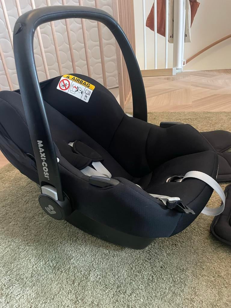 Maxi Cosi met FamilyFix, Ophalen, Gebruikt, Isofix, 0 t/m 13 kg