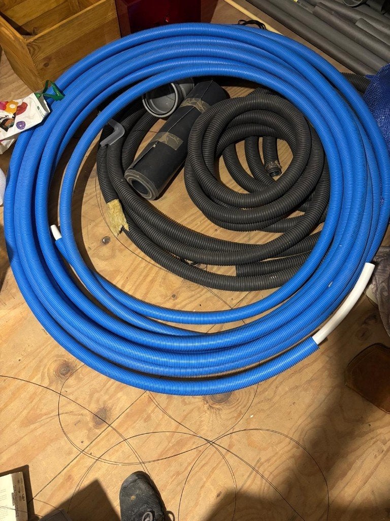 Uponor Uni Pipe 25 mm in blauwe mantelbuis – ca. 30 meter, Overige materialen, 6 meter of meer, Overige typen, Nieuw