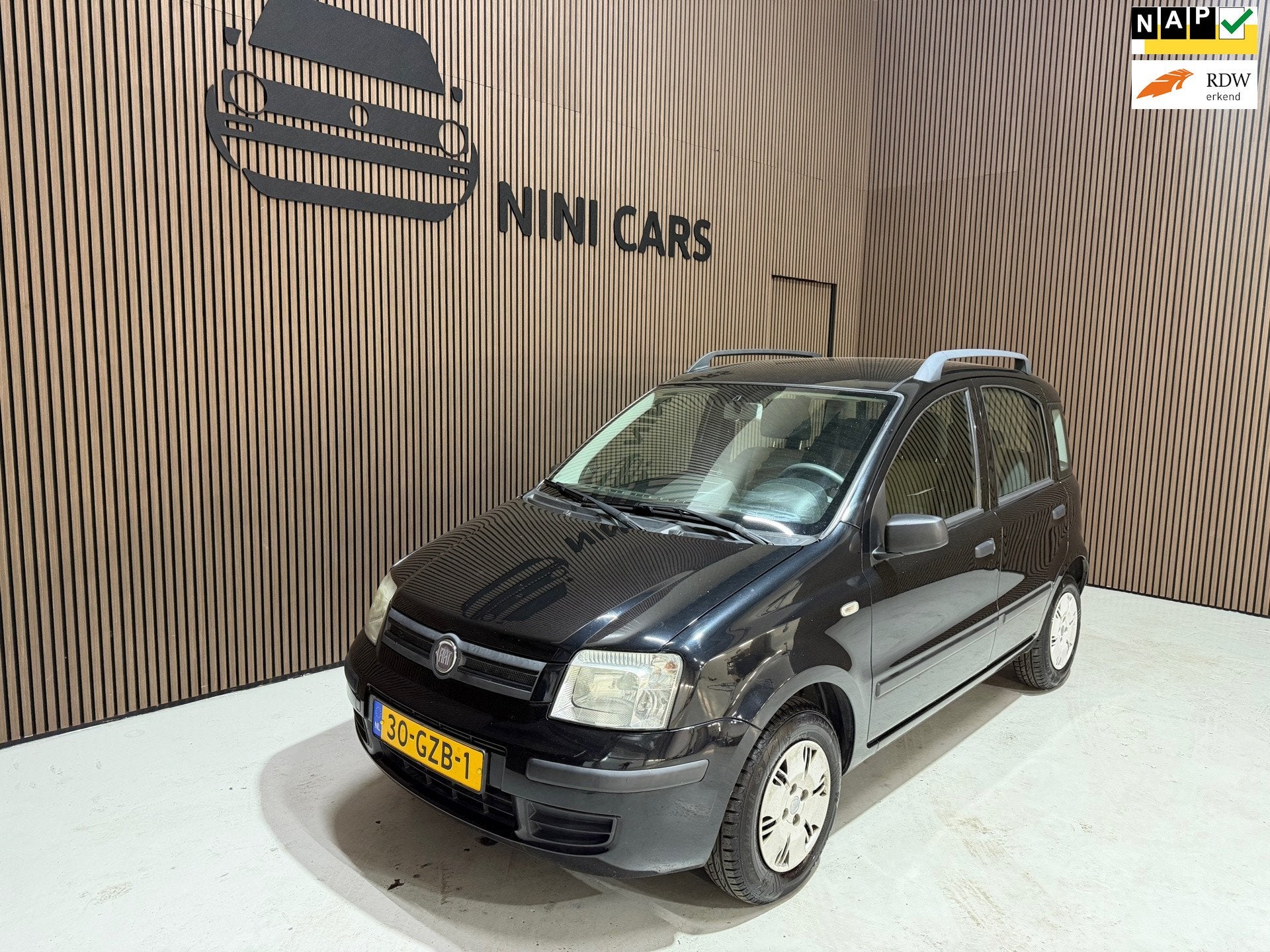 Fiat Panda 1.2 Edizione Cool, Voorwielaandrijving, Gebruikt, Zwart, Origineel Nederlands