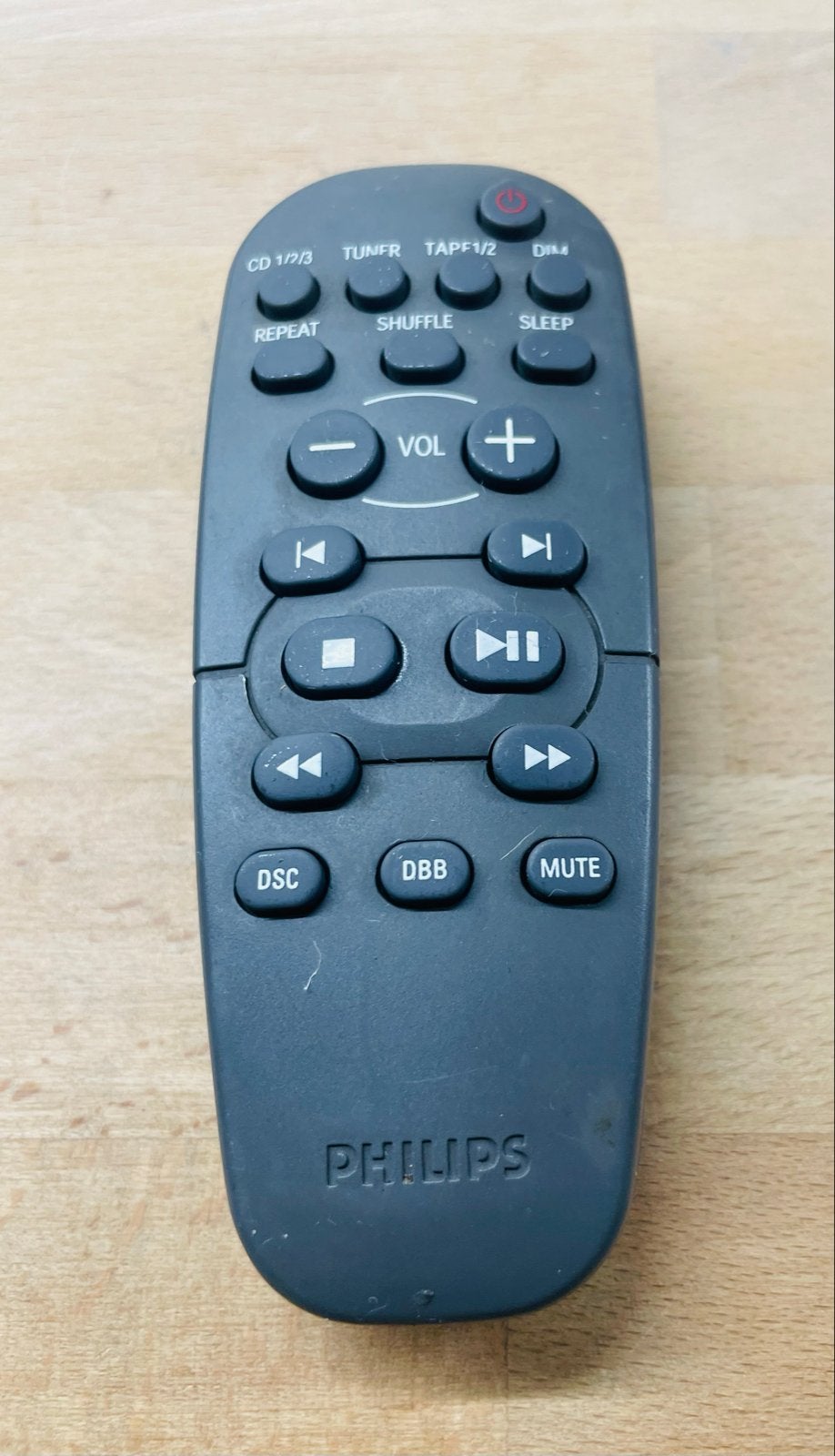 Philips afstandsbediening voor audio-apparatuur, Ophalen of Verzenden, Gebruikt, Origineel, Mediaspeler