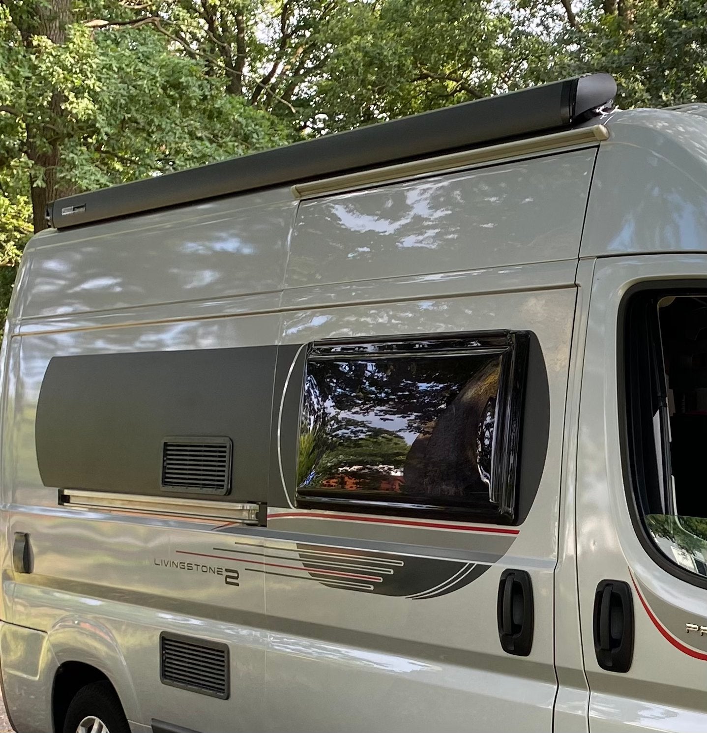 Thule 6300 375x250 caravan camper luifel ant. NIEUW op=op, Caravans en Kamperen, Caravan accessoires, Ophalen, Nieuw