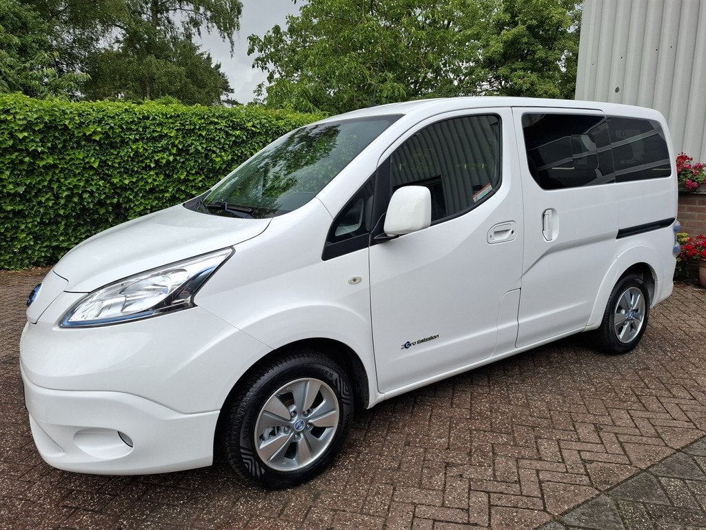 Nissan e-NV200 Evalia 40 kWh SOH 89.7% 12950.- INCL BTW 7-PE, Stof, Gebruikt, 38 min, 7 stoelen