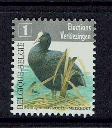 postzegels België verkiezingen vogel Michel 4088, Frankeerzegel, Ophalen of Verzenden, Zonder stempel, Postfris