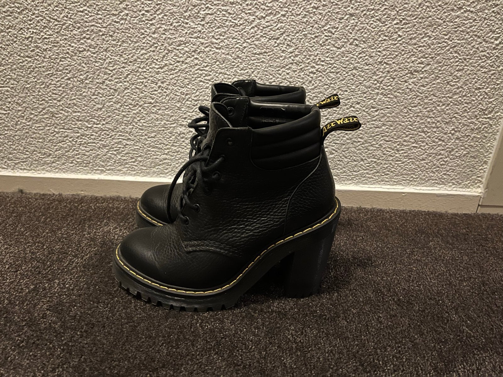 Dr. Martens Persephone laarzen - Maat 36, Kleding | Dames, Verzenden, Zwart, Lage of Enkellaarzen, Zo goed als nieuw