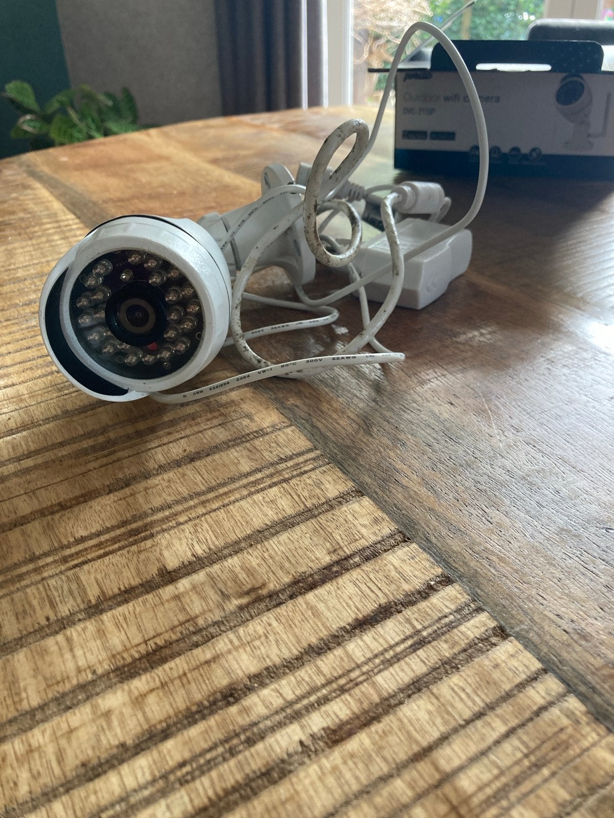 Alecto DVC-215IP Outdoor Wifi Camera, Ophalen of Verzenden, Gebruikt, Buitencamera