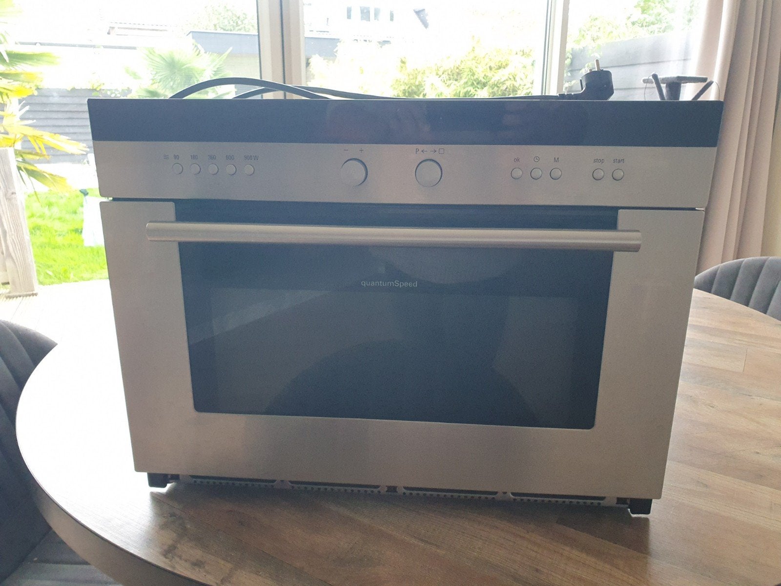 Siemens inbouw QuantumSpeed combi magnetron, Witgoed en Apparatuur, Ophalen, 45 tot 50 cm, Gebruikt, Siemens