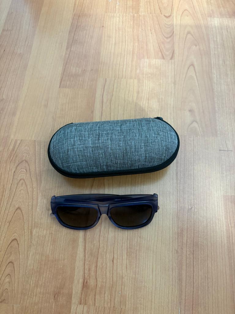 Overzetbril Fitofar - Comfortabele Zonnebril, Overige merken, Gebruikt, Zonnebril, Blauw