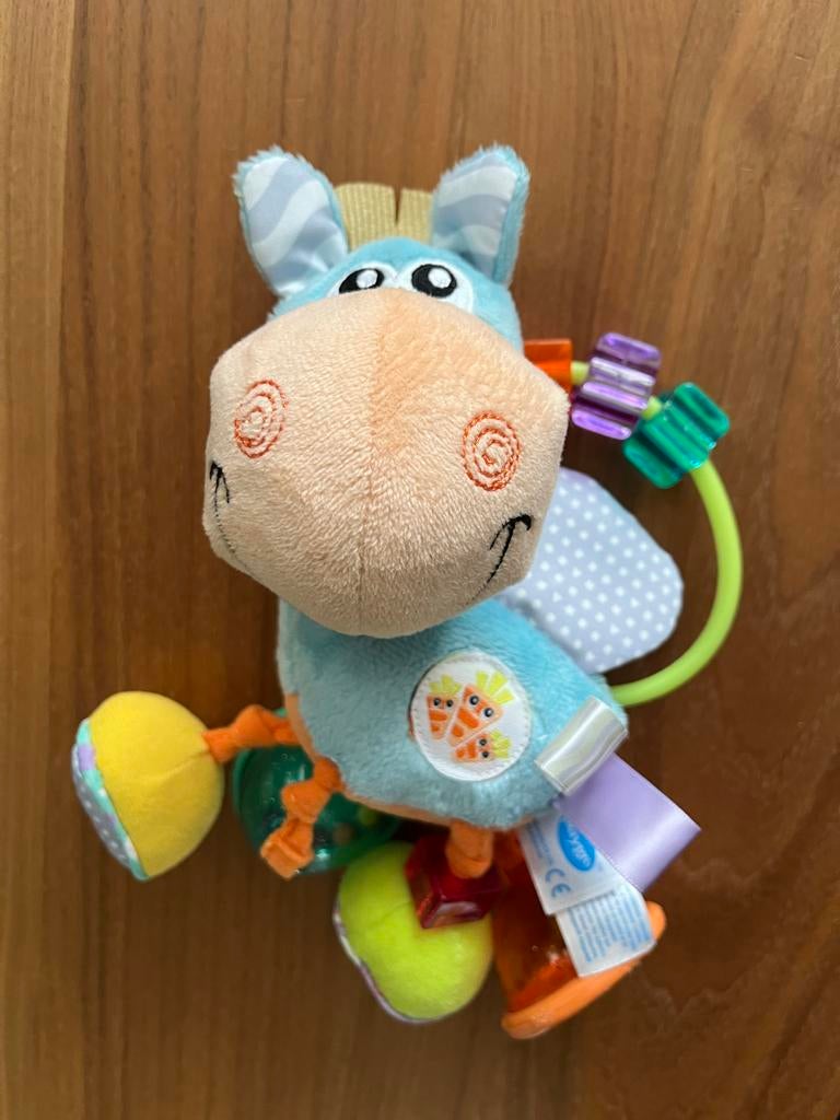 Playgro Clip Clop rammelaar ezel - Zo goed als nieuw, Ophalen of Verzenden, Zo goed als nieuw, Rammelaar