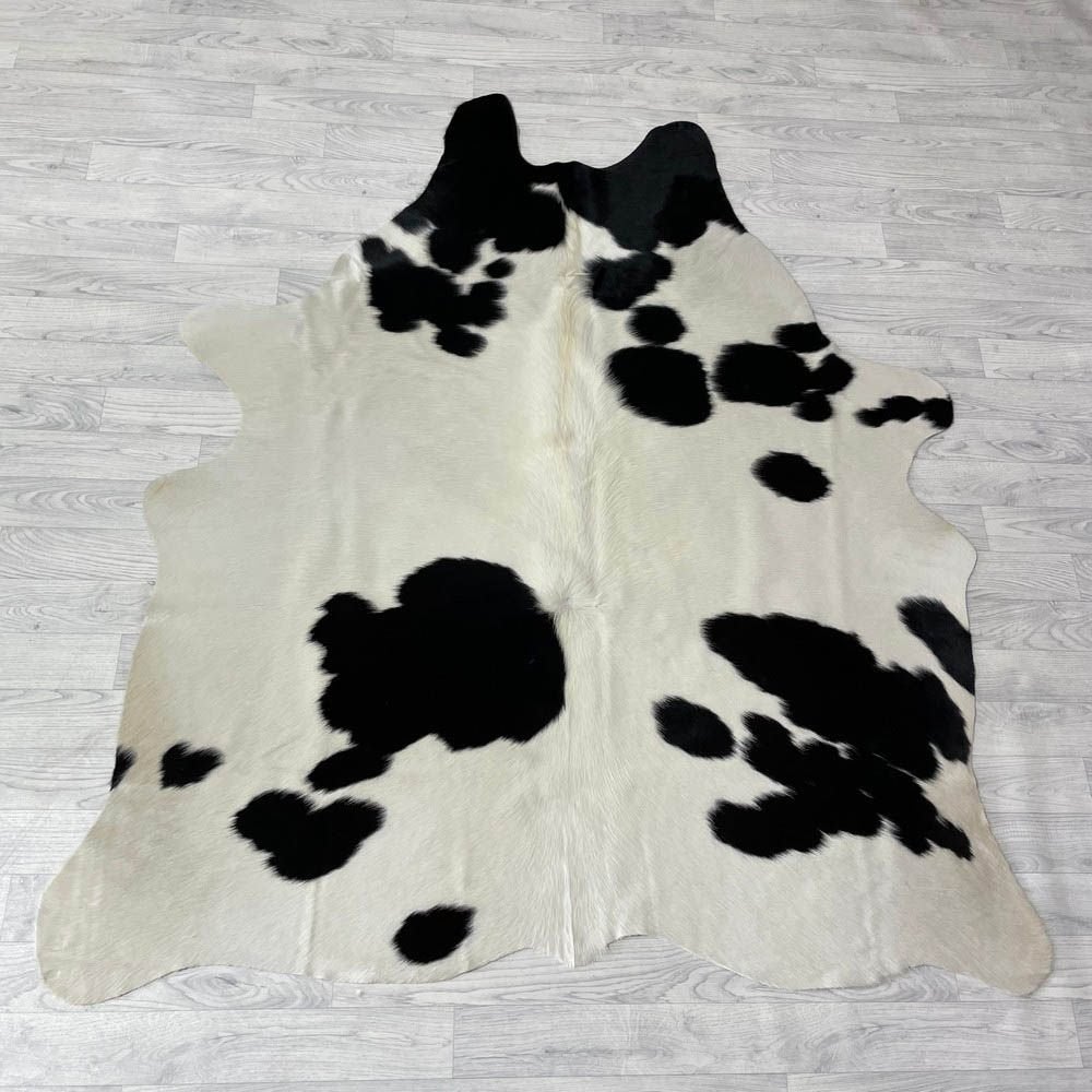 Koeienhuid zwart wit 185x160cm | Lederstore, Landelijk, modern, Scandinavisch, industrieel, 150 tot 200 cm, Nieuw, 150 tot 200 cm