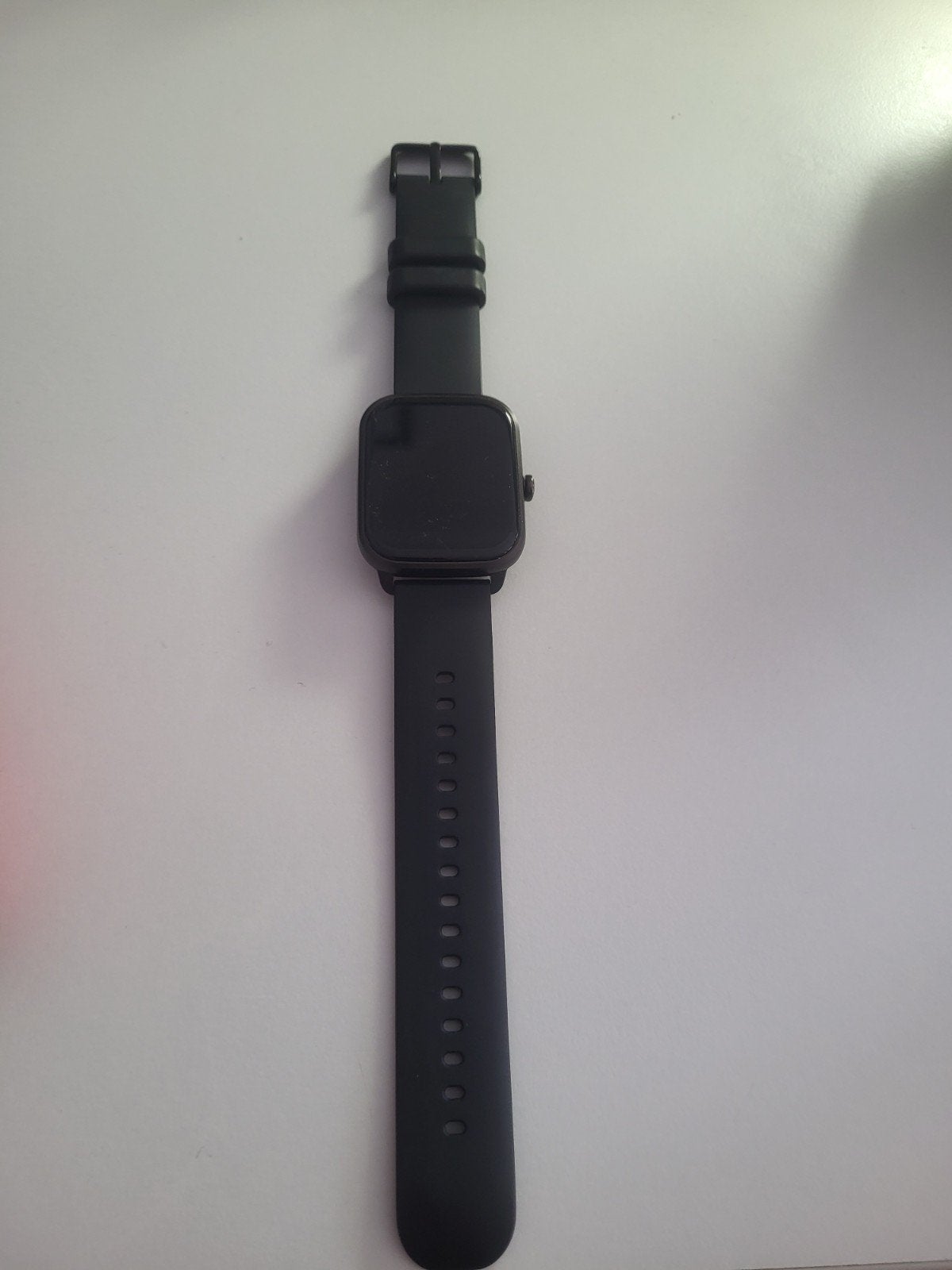 Smartwatch - Nooit gebruikt, inclusief oplader, Ophalen, Nieuw, Zwart