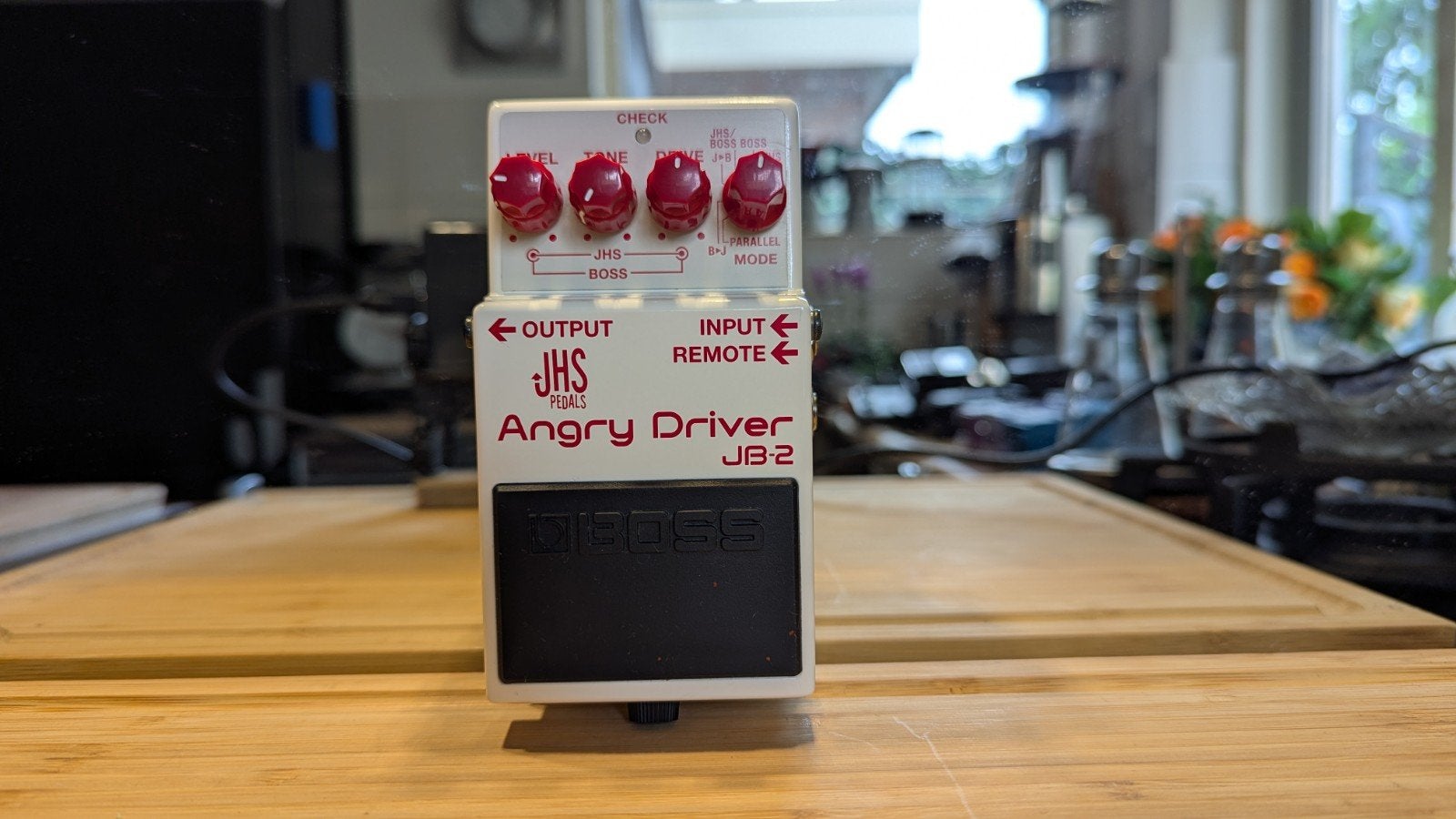 JHS Pedals Angry Driver JB-2 Overdrive/Fuzz Pedaal, Muziek en Instrumenten, Effecten, Ophalen of Verzenden, Zo goed als nieuw