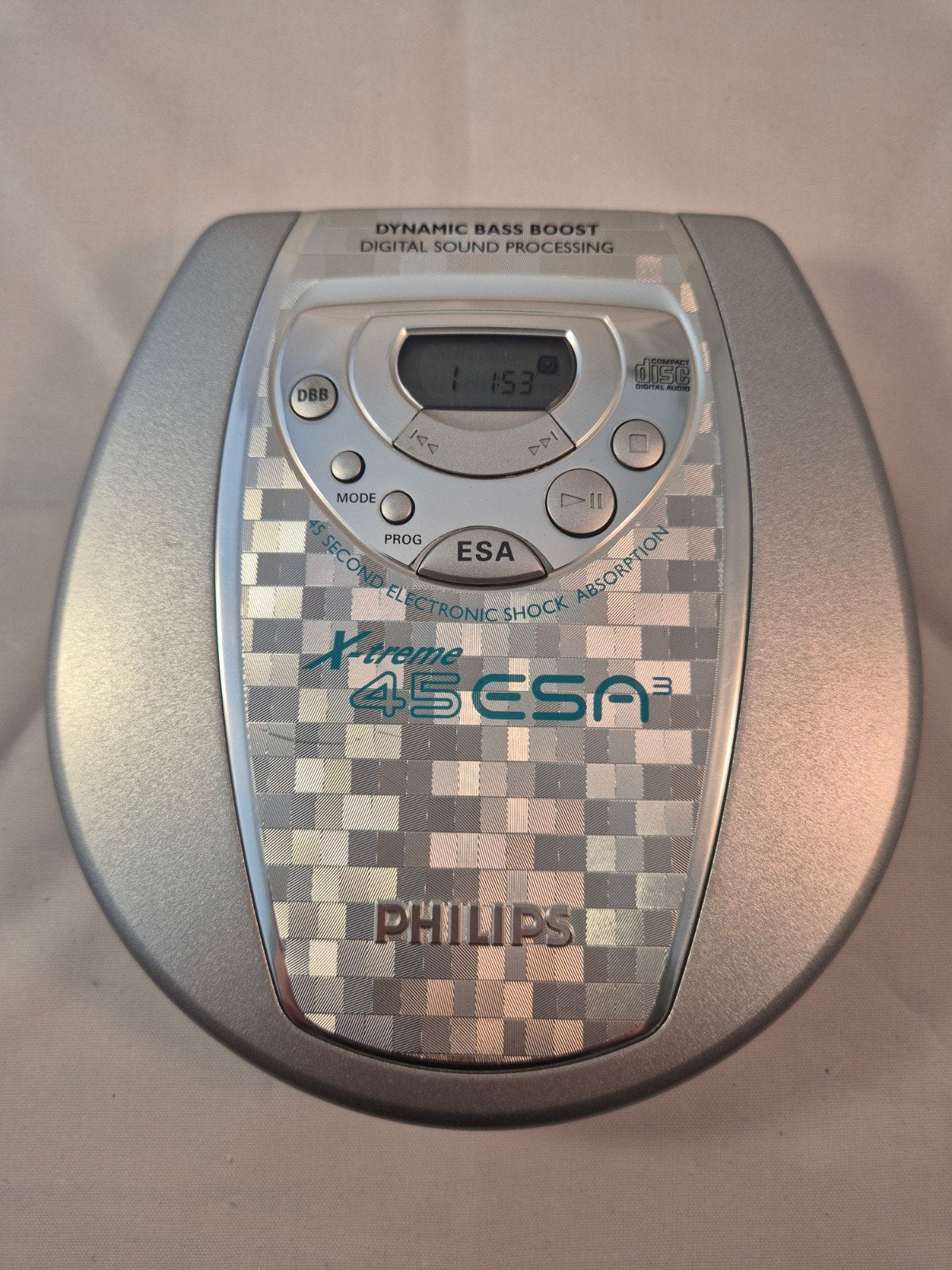 Philips Draagbare CD-speler AZ7884/00 Discman - 100% Werkend, Ophalen of Verzenden, Zo goed als nieuw, Philips