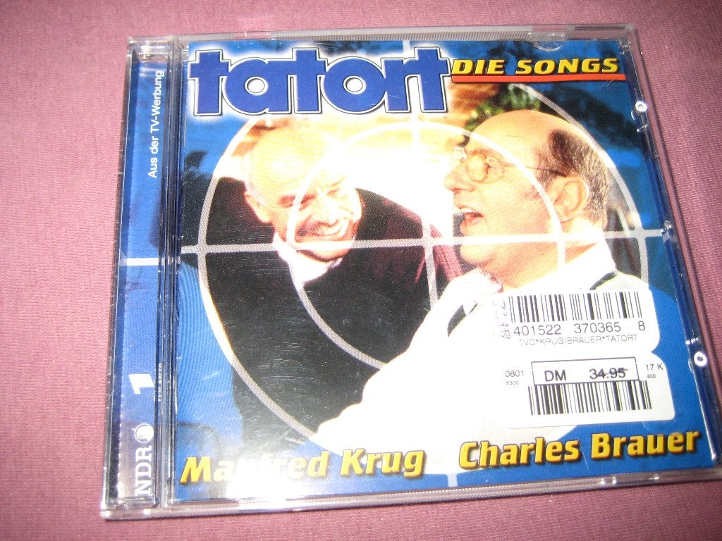 Tatort: Die Songts, Manfred Krug + Charles Brauerf, Ophalen of Verzenden, Zo goed als nieuw
