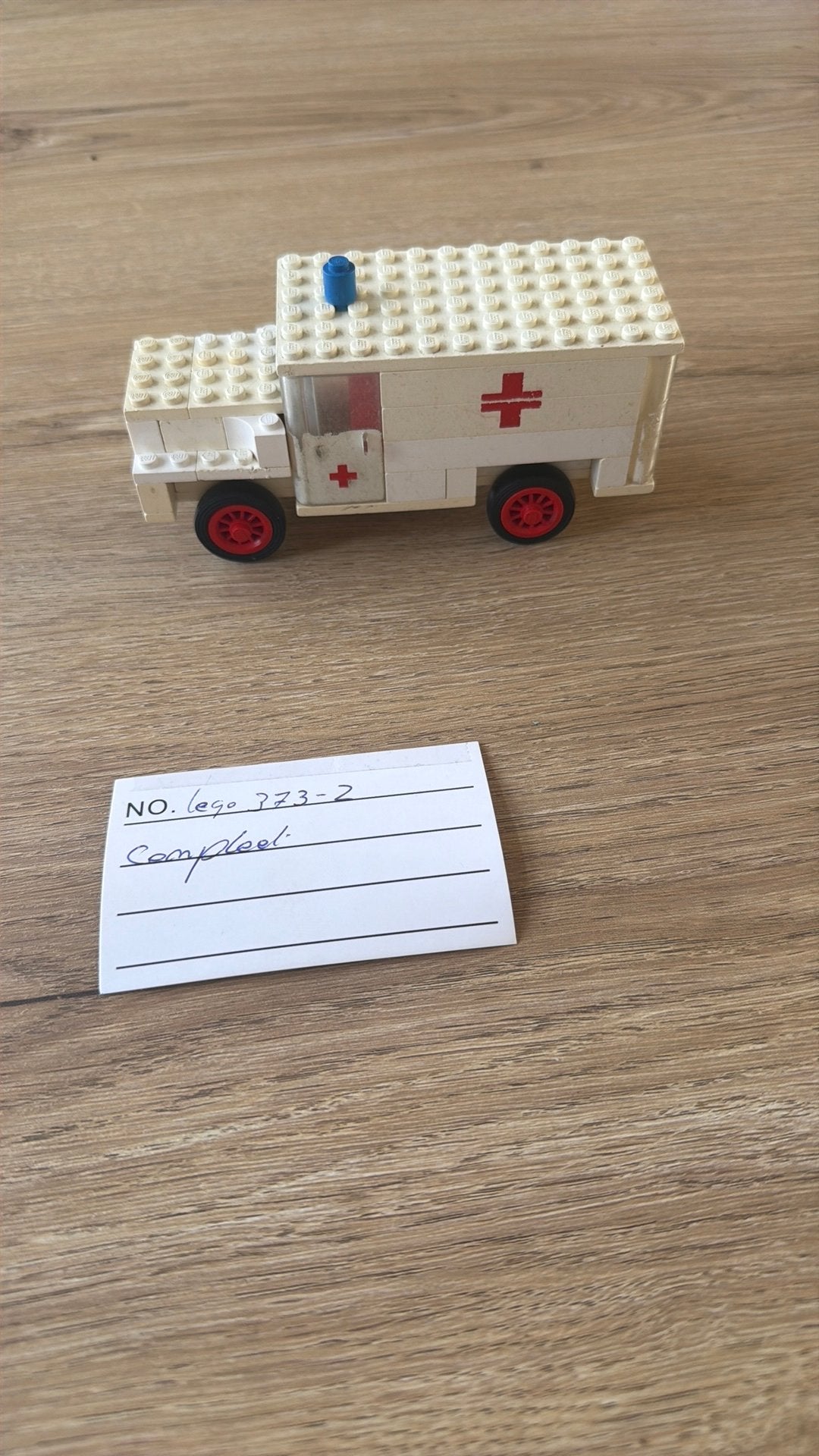 Lego Ambulance (373-2), Ophalen of Verzenden, Zo goed als nieuw