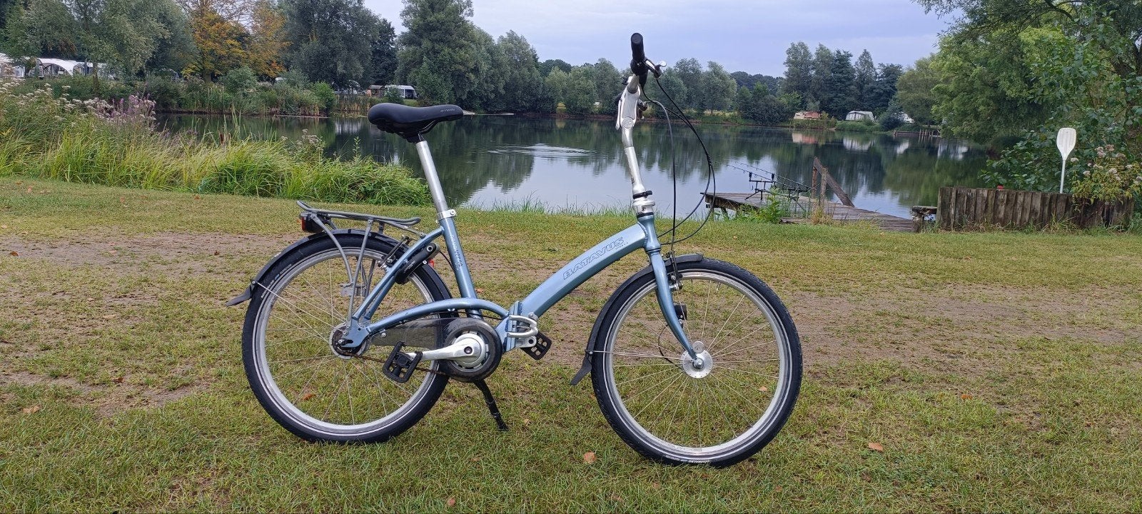 Batavus vouwfiets 24 inch, Ophalen, 20 inch of meer, Velgrem, Versnellingen