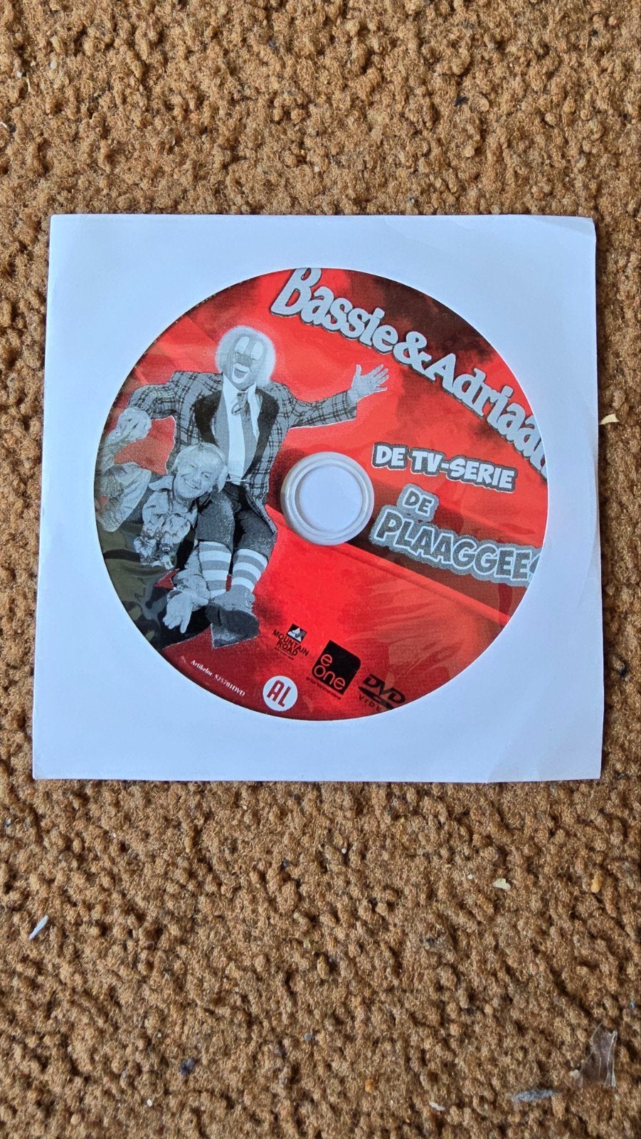 Bassie en adriaan dvd de plaaggeest, Cd's en Dvd's, Ophalen of Verzenden, Zo goed als nieuw