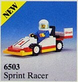 Lego Town Classic Town Race 6503 Sprint Racer, Kinderen en Baby's, Speelgoed | Duplo en Lego, Lego, Ophalen of Verzenden, Compleet