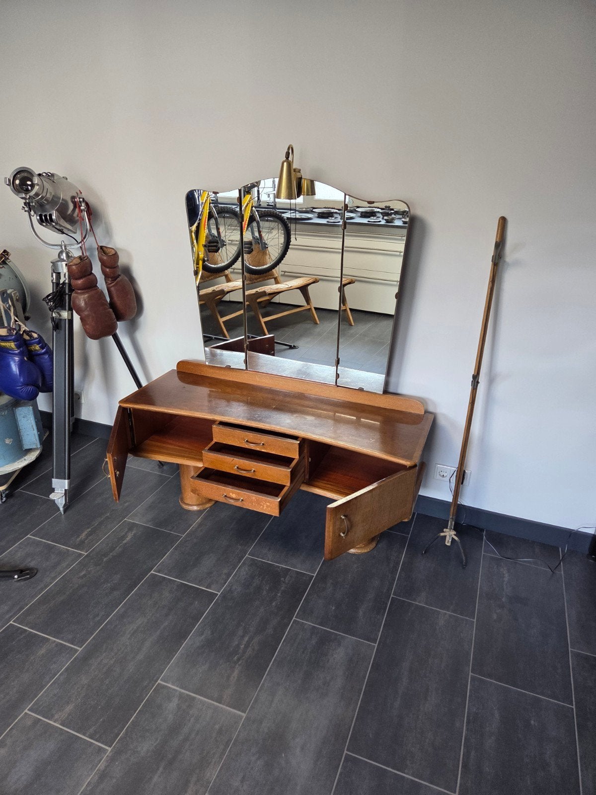 vintage kaptafel, Ophalen, Gebruikt, 50 tot 100 cm, Minder dan 100 cm