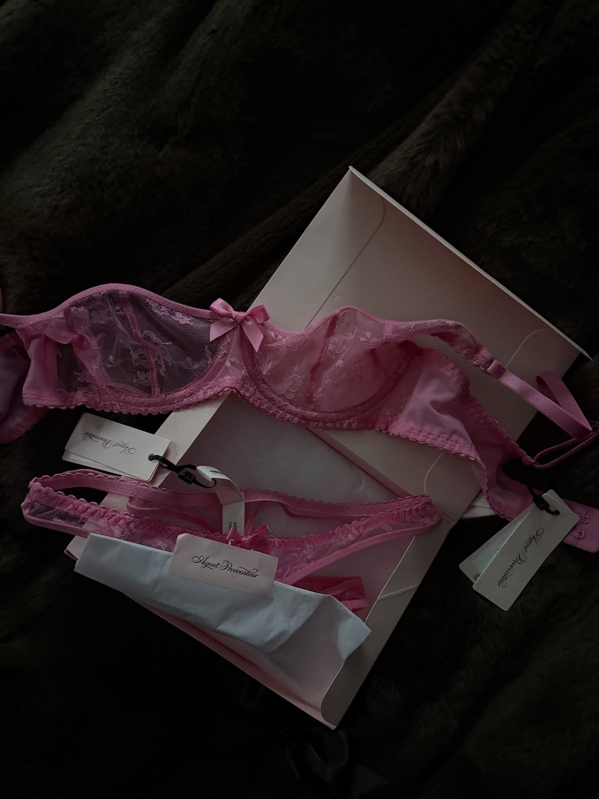 Agent Provocateur Roze Lingerie Set, Ophalen of Verzenden, Roze, Setje