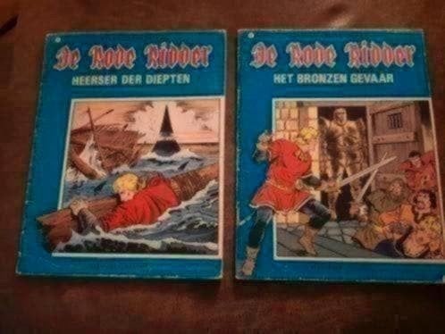 Twee stripboeken van de Rode Ridder: nummers 95 en 98, Meerdere stripboeken, Ophalen of Verzenden, Gelezen, Willy van der Steen.