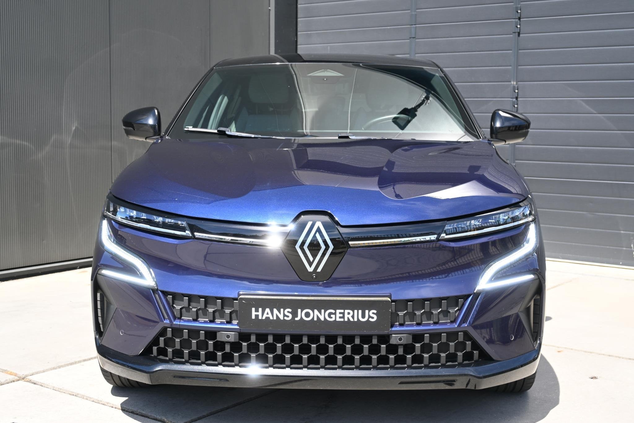 Renault Megane E-Tech EV60 Optimum Charge Techno | 360 CAMER, Blauw, Leder en Stof, 190 min, Automatische klimaatregeling