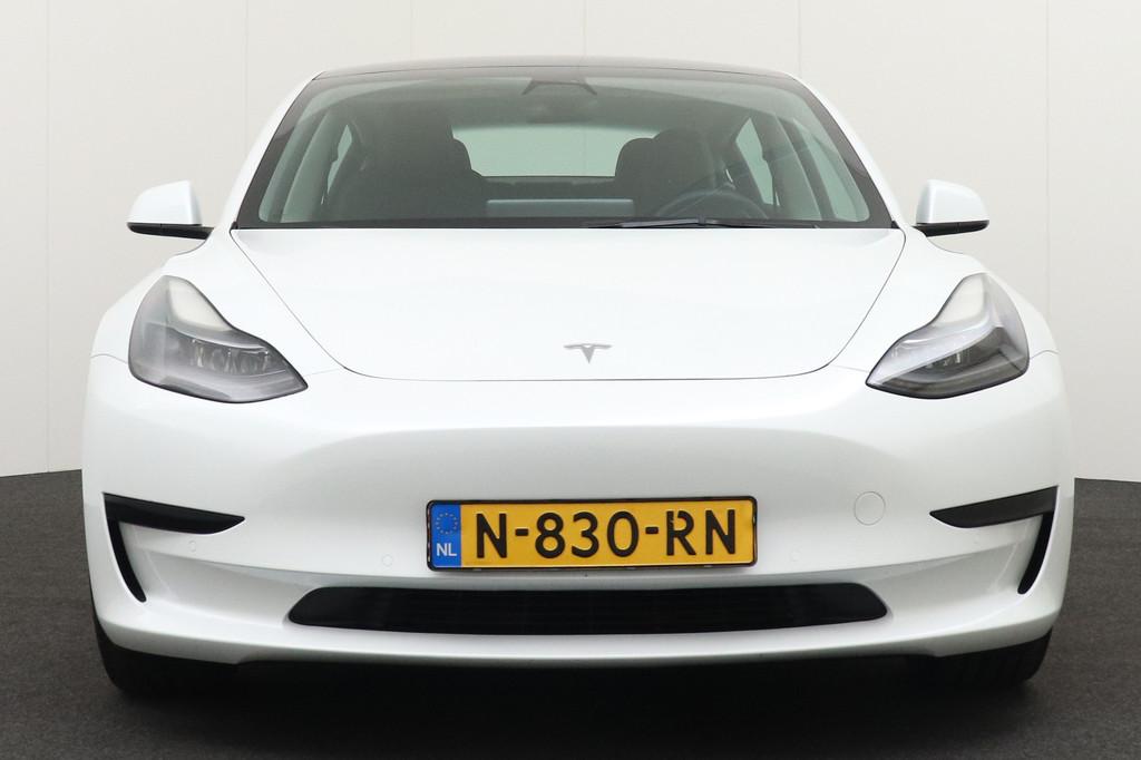 Tesla Model 3 Plus 60 kWh (93%SOH) Autopilot Adapt.Cruise+St, Auto's, Tesla, Automaat, Achterwielaandrijving, Gebruikt, Zwart