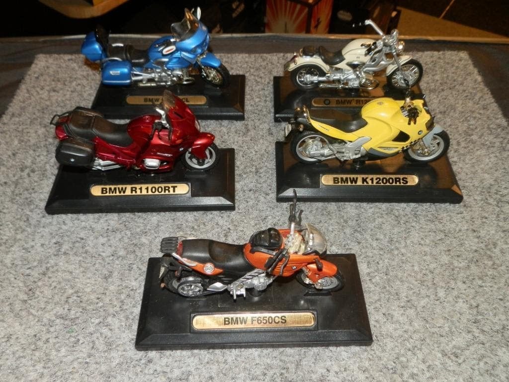 Model motoren BMW 1:12,R1200C/RS/CL,F650CS, Ophalen of Verzenden, Gebruikt