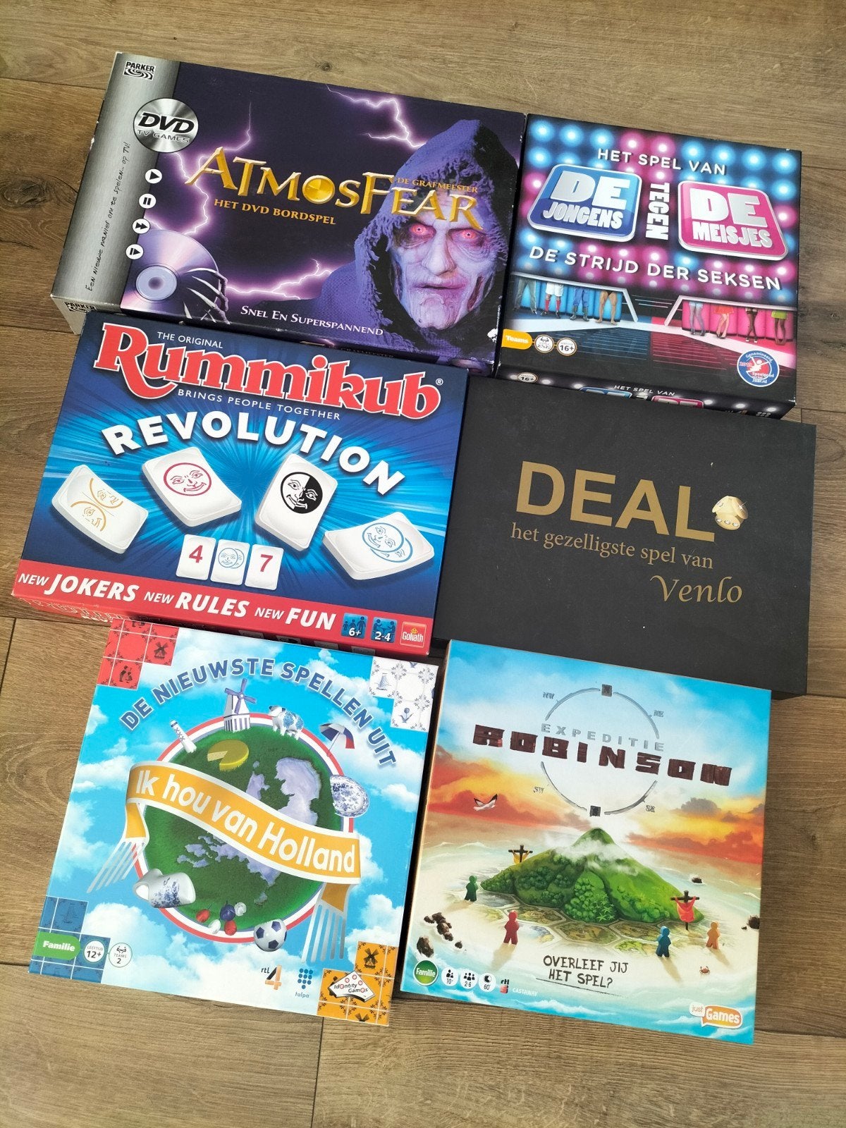 6 nieuwe spellen, Ophalen, Nieuw