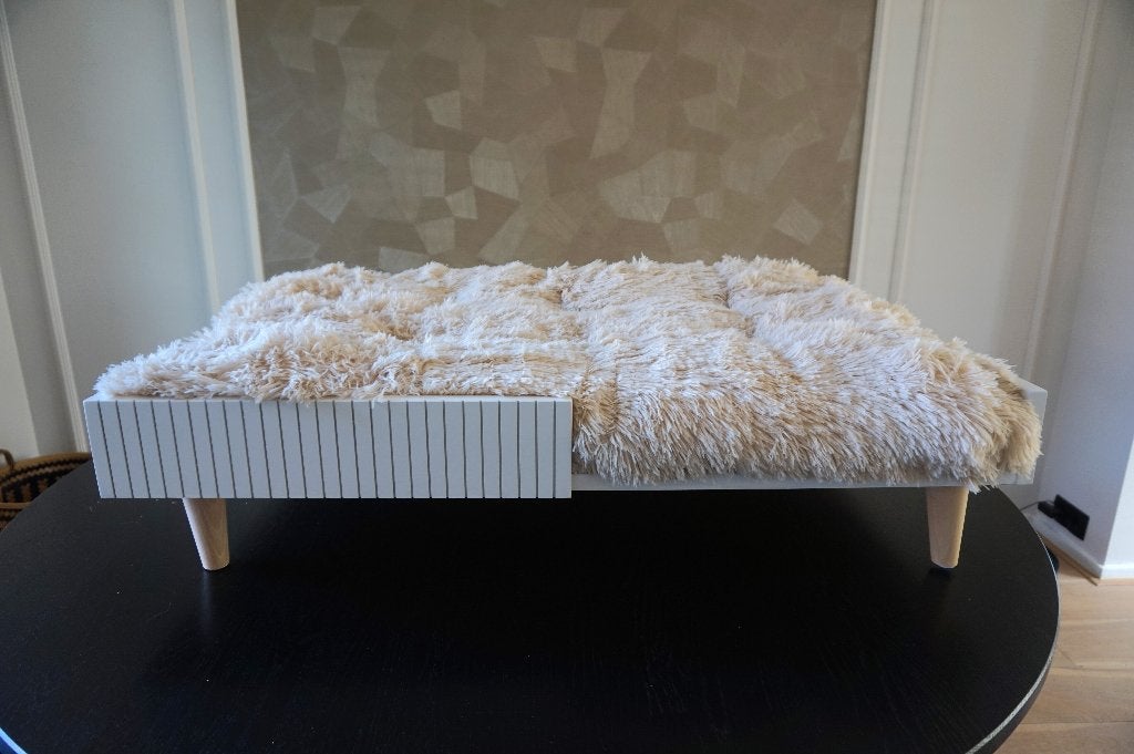 Houten hondenmand incl. kussen – modern design – nieuw, Ophalen, Nieuw, Overige