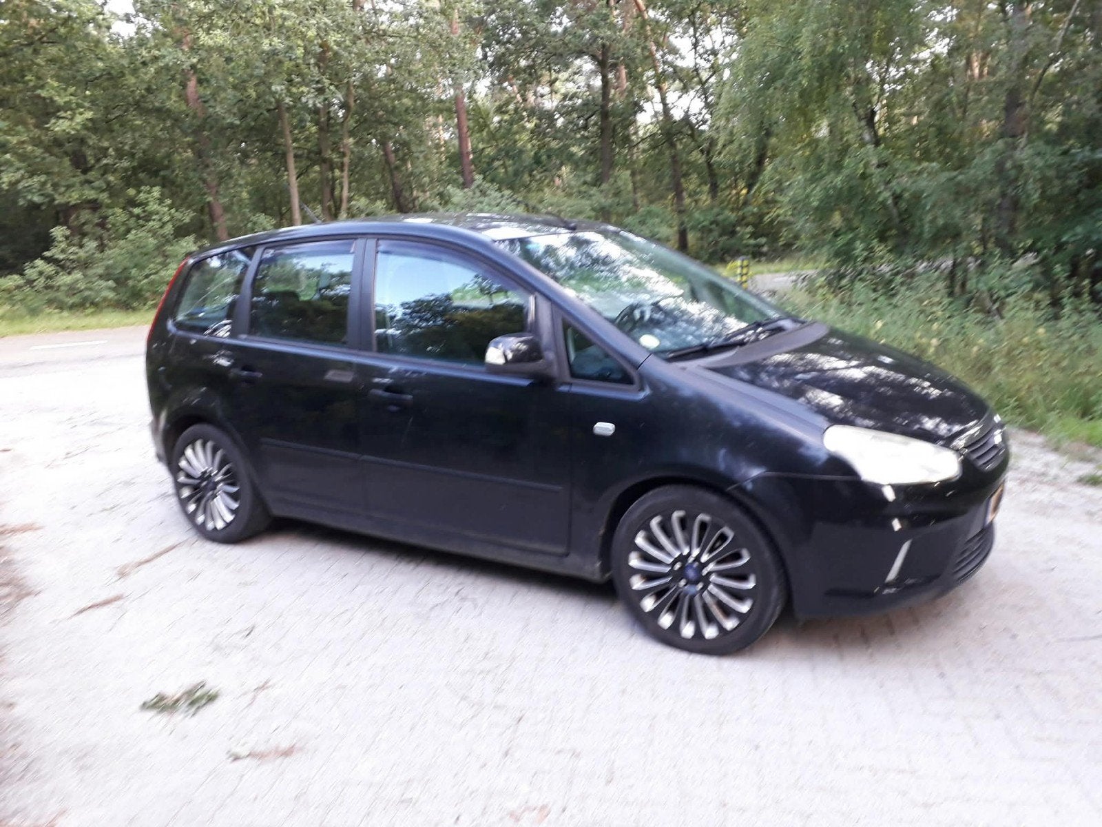 Ford C-Max 1.8 92KW 2009 Zwart, Voorwielaandrijving, 125 pk, 4 cilinders, Zwart